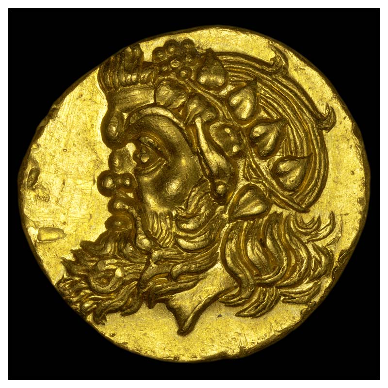 Pantikapaion AV stater obverse