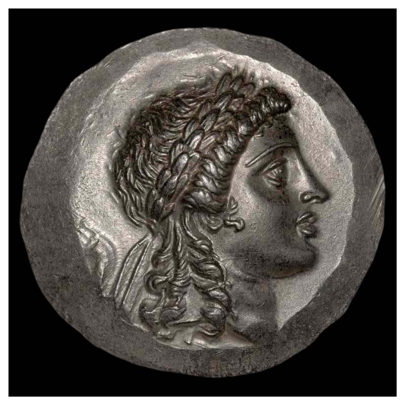 Myrina tetradrachm obverse