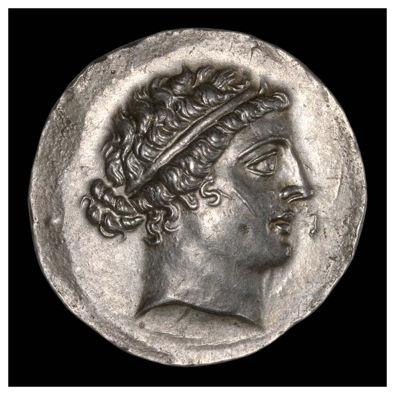 Cyme tetradrachm obverse