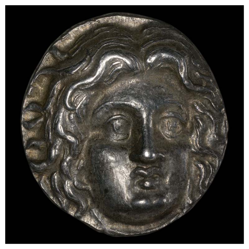 Rhodes didrachm obverse