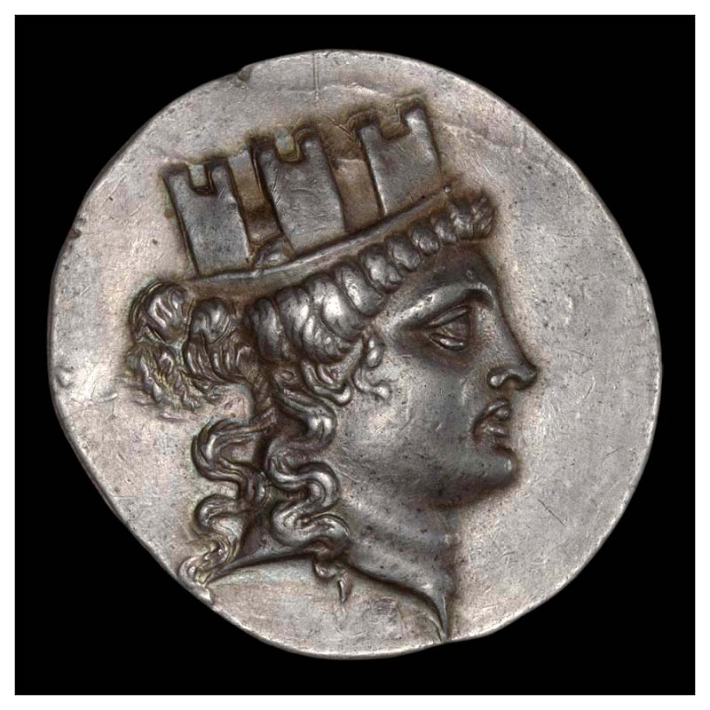 Smyrna tetradrachm obverse