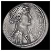 Cleopatra VII and Marc Antony tetradrachm