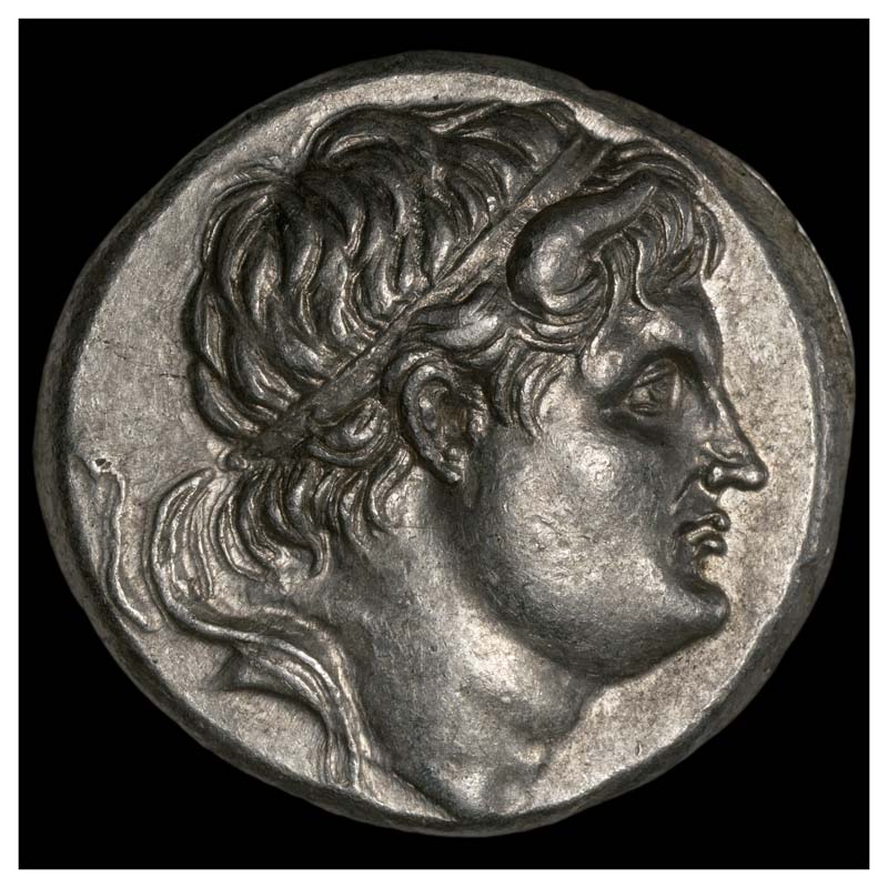 Demetrios Poliorketes tetradrachm obverse