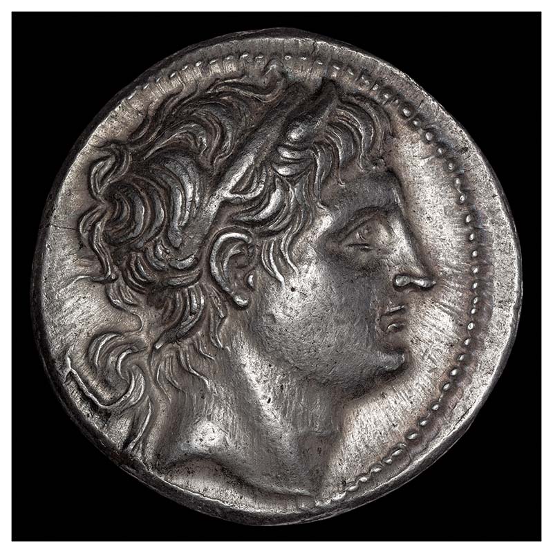 Demetrios Poliorketes tetradrachm obverse