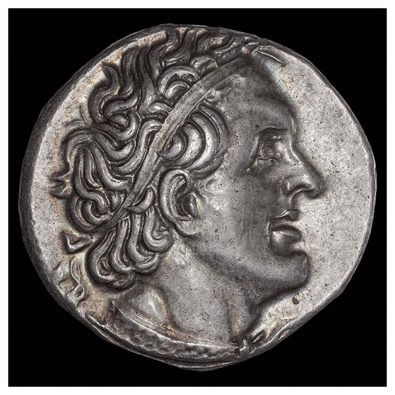 Ptolemy I portrait tetradrachm obverse
