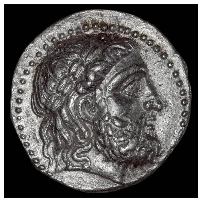 Seleucus I Elephant Quadriga tetradrachm (SC130) obverse