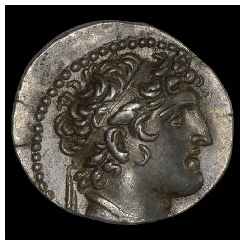 Alexander Balas didrachm obverse