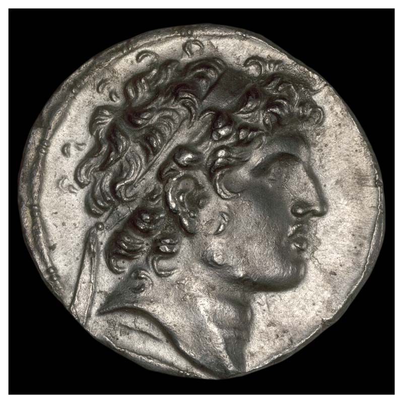 Alexander Balas tetradrachm obverse