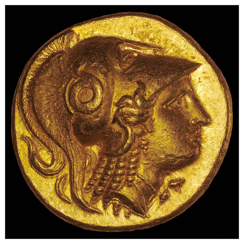Alexander the Great distater obverse