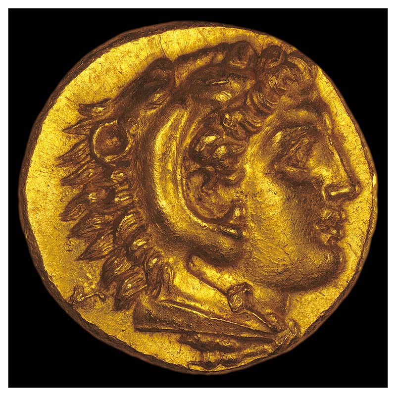 Alexander the Great Pergamon stater obverse
