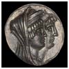 Cleopatra Thea and Antiochus VIII tetradrachm