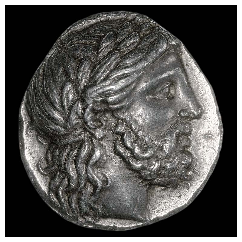 Philip II tetradrachm obverse