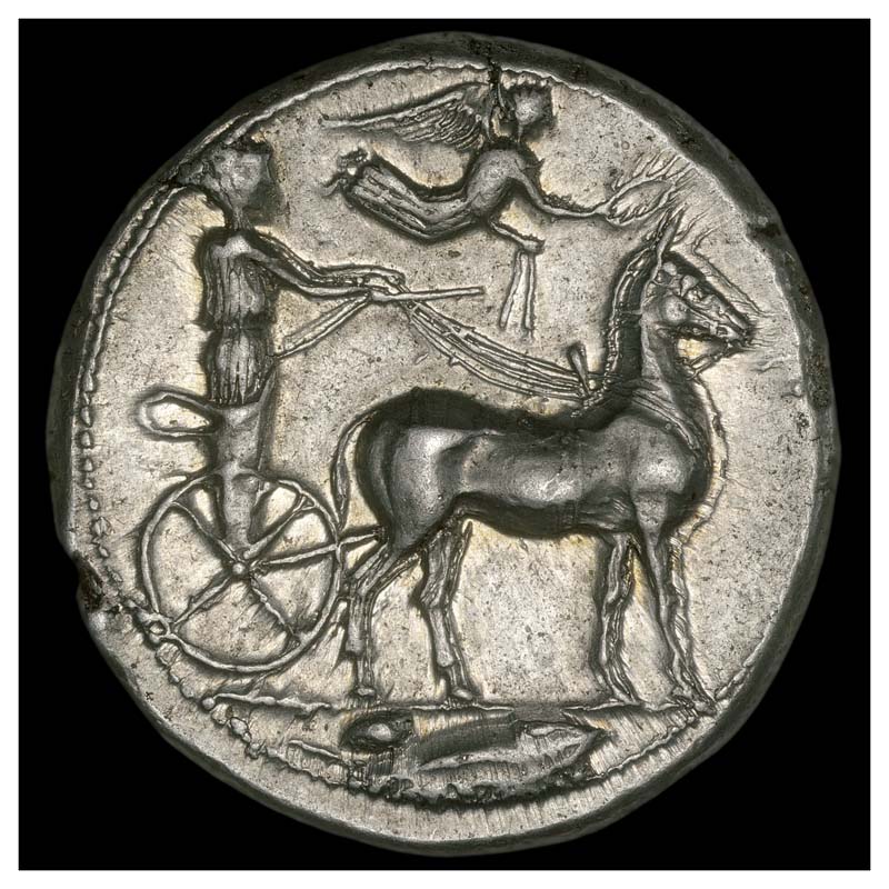 Messana tetradrachm obverse