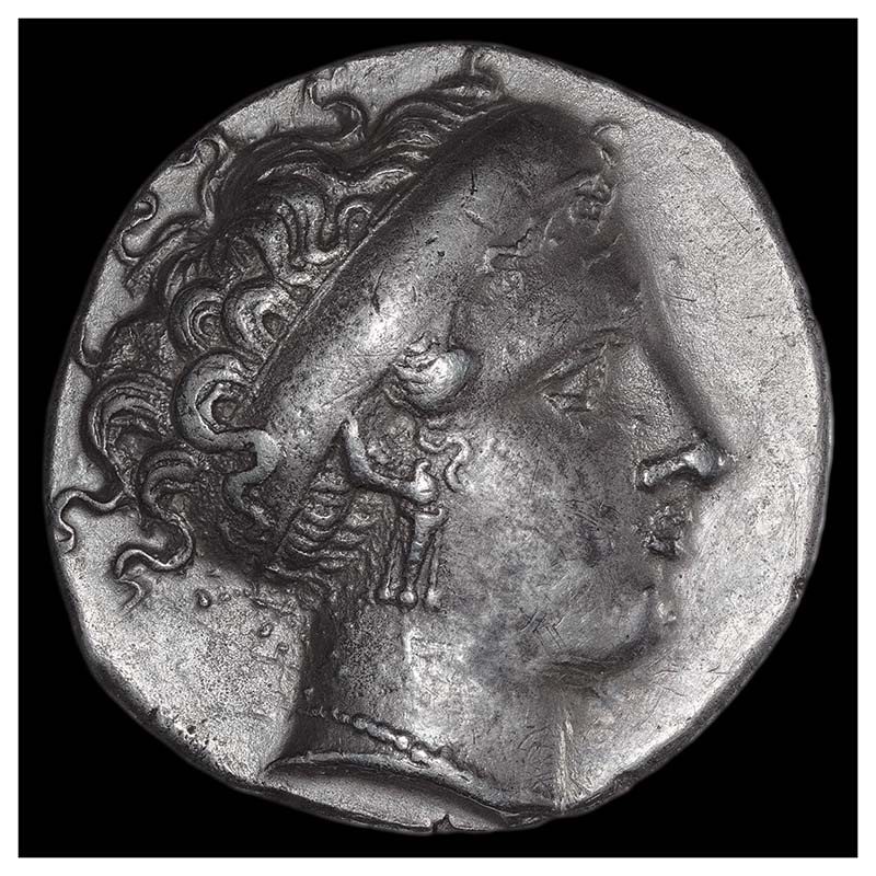 Neapolis didrachm obverse