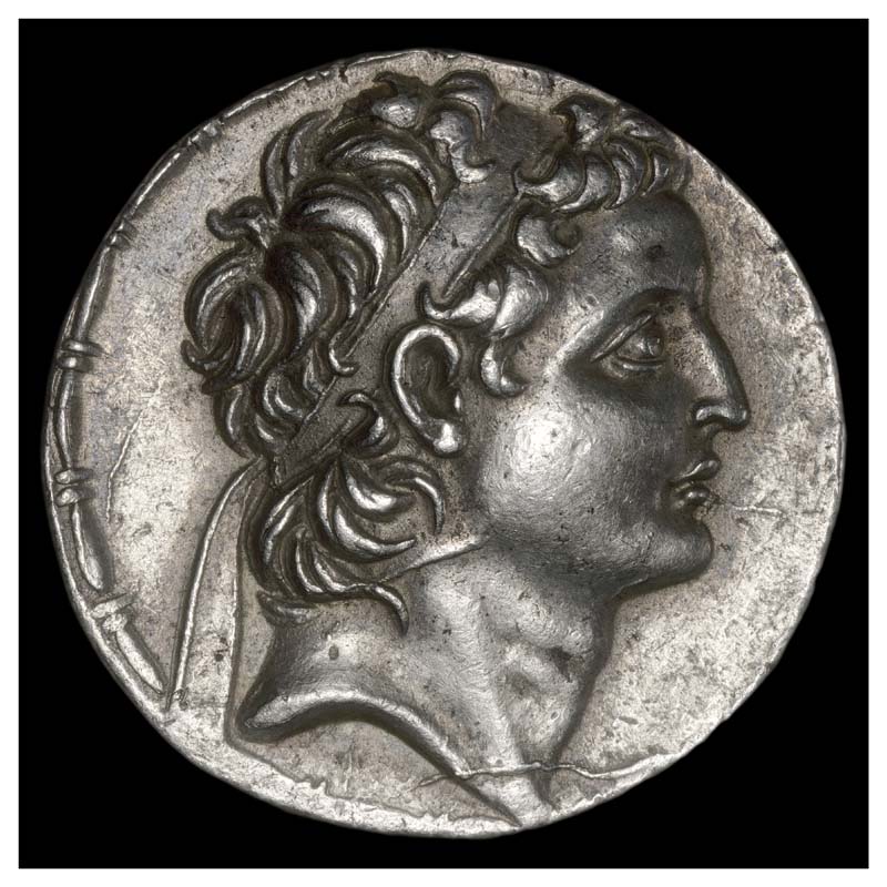 Ariarathes VII tetradrachm obverse