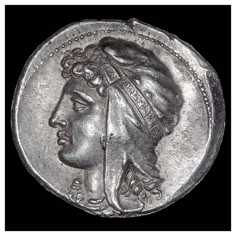 Artemis Entella tetradrachm obverse