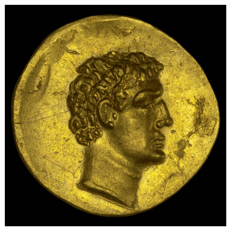 Asander stater obverse