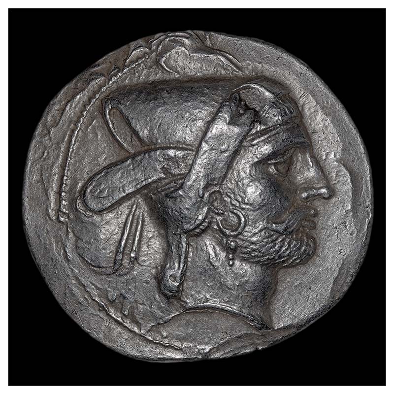 Bagadat (Baydad) tetradrachm obverse