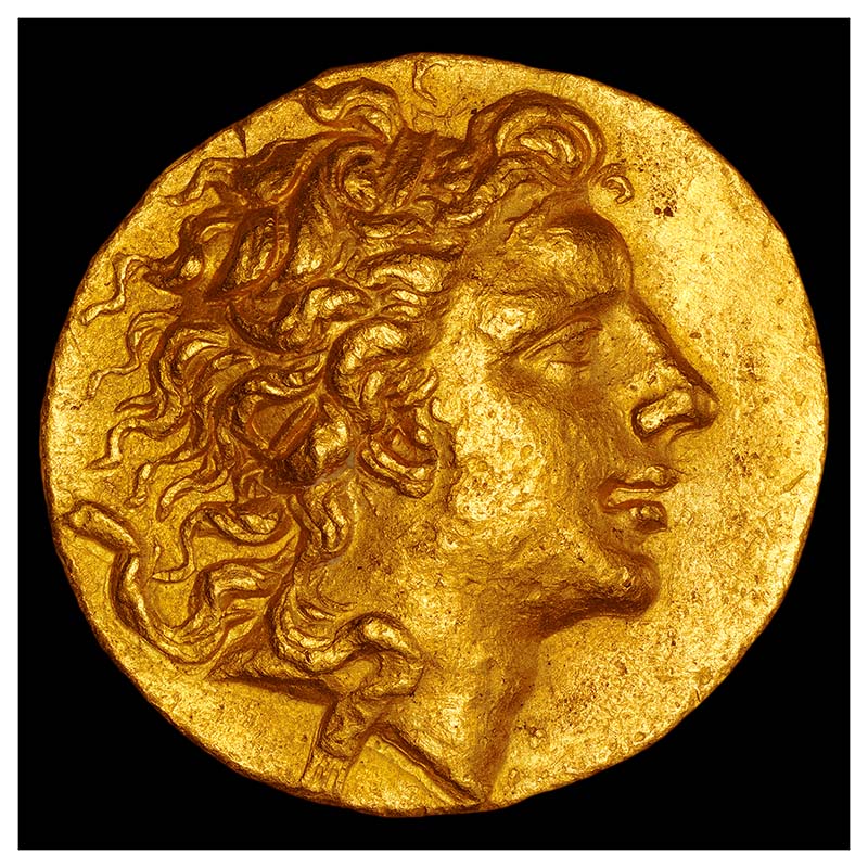 Mithradates VI stater obverse