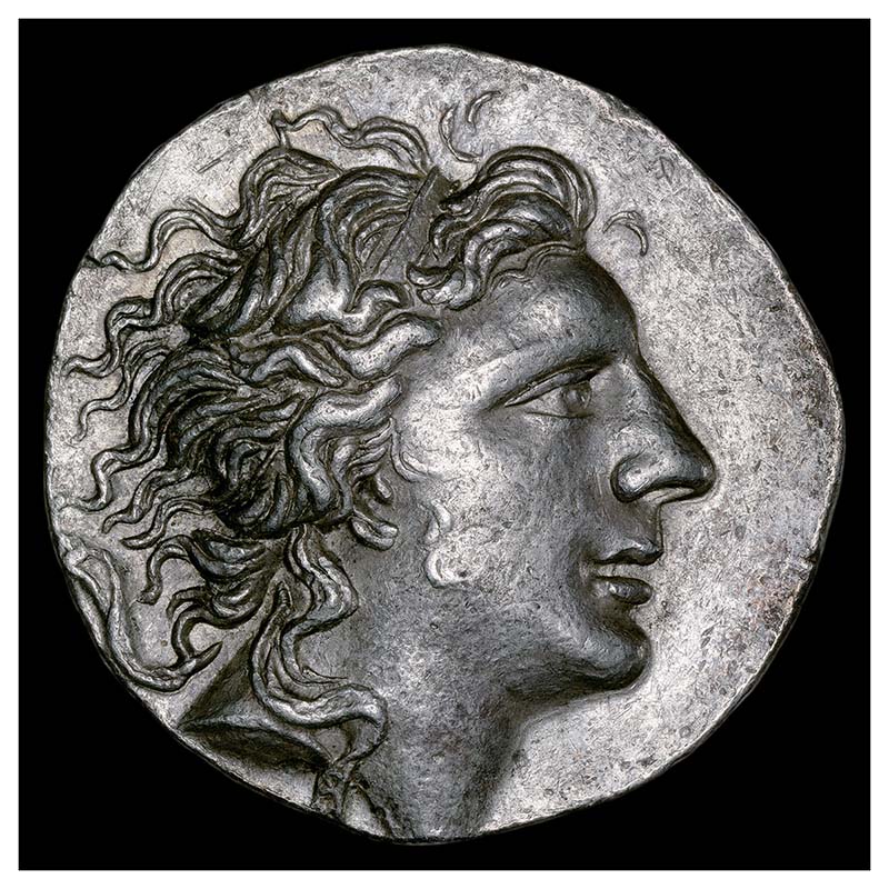 Mithradates VI tetradrachm obverse