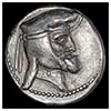 Oborzos killing Greek soldier AR drachm