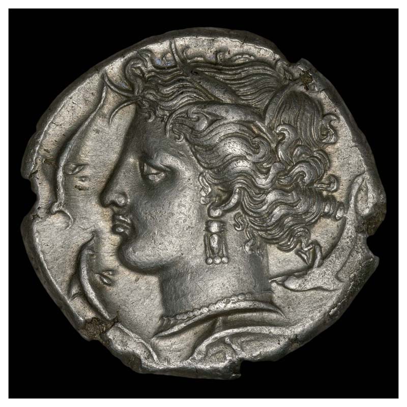 Siculo-Punic tetradrachm obverse