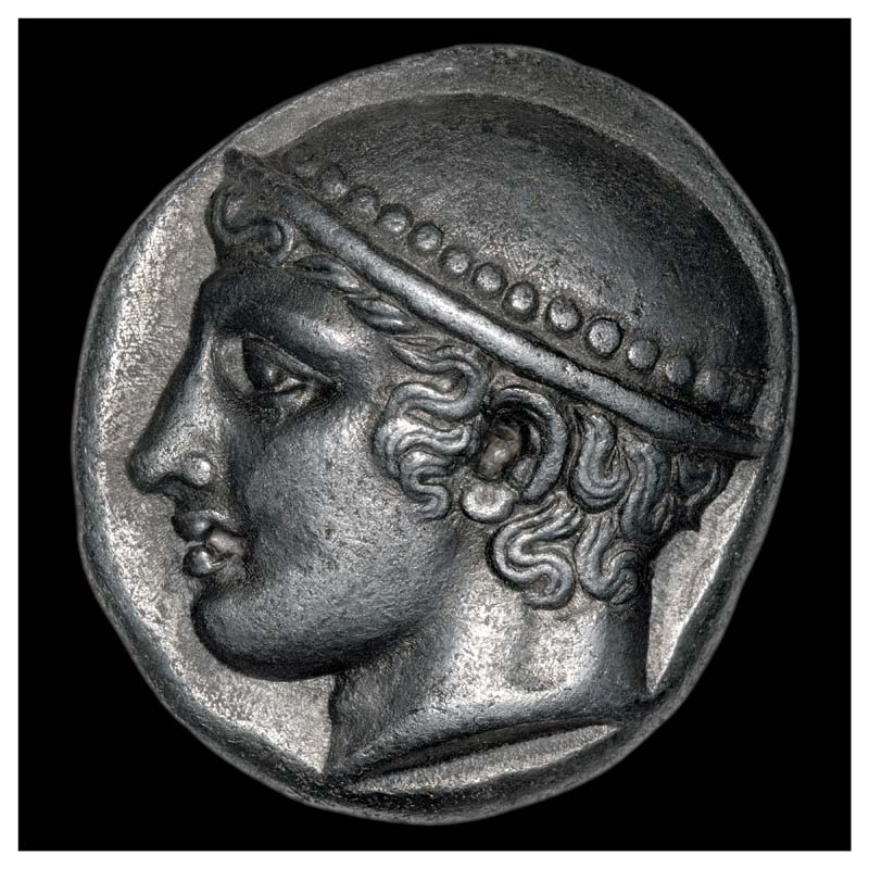 Ainos tetradrachm obverse