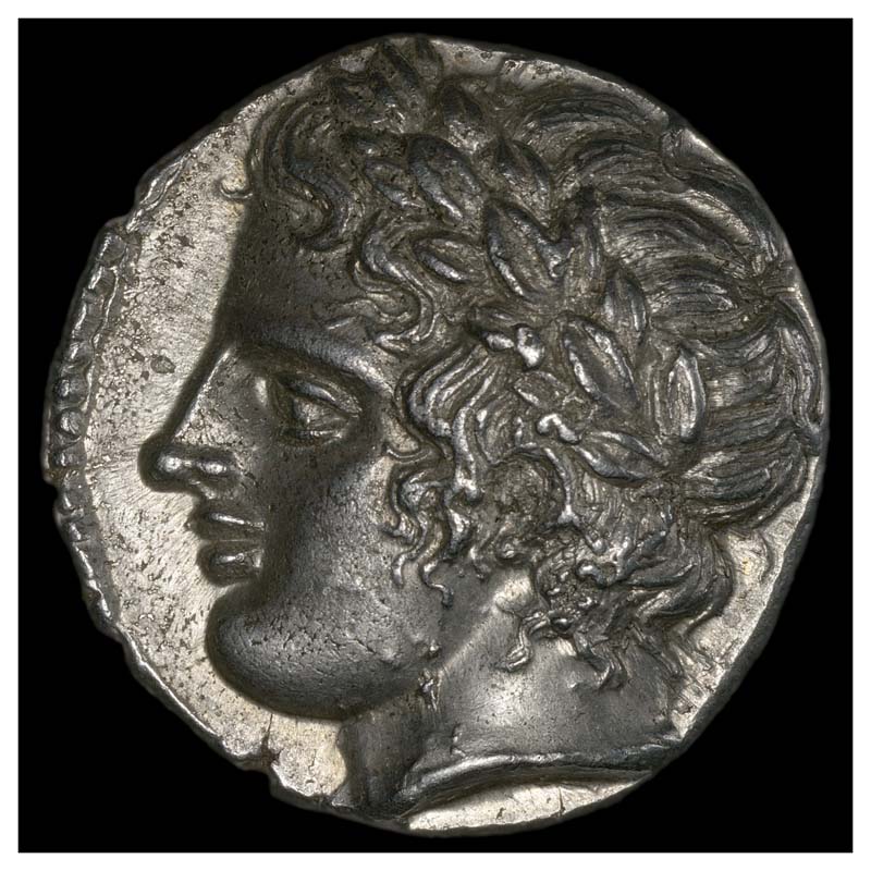 Chalkidian League tetradrachm obverse