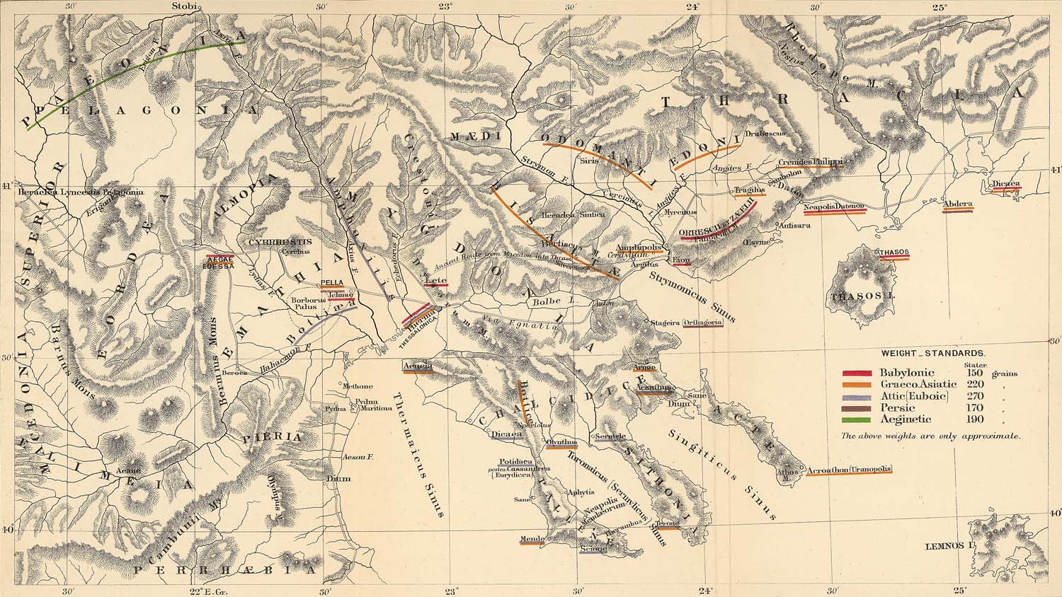 Map of Ancient Macedonia