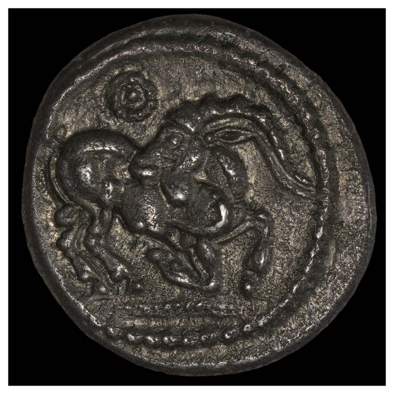 Mygdones stater obverse