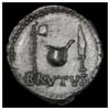 Brutus axe and knife denarius